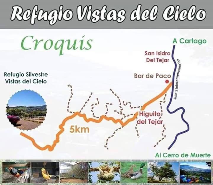 Hotel Vistas Del Cielo Cartago Exteriör bild